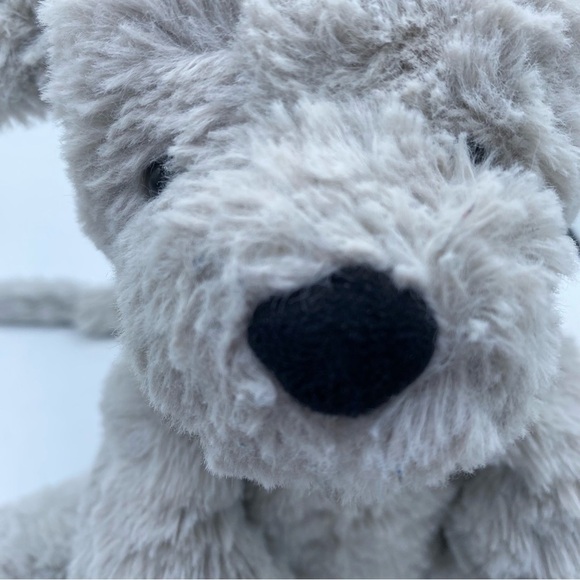 Jellycat Medium Fuddlewuddle Mouse Soft Grey Retired Rare Plush Stuffed Animal - Picture 10 of 14